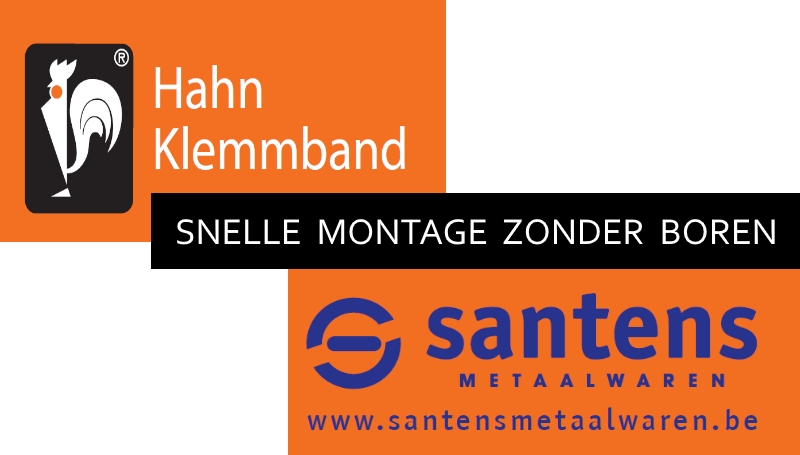 Scharnier voor alu deur