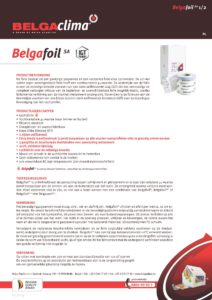 technische fiche belgafoil sa