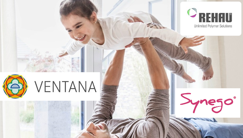 Ventana, Rehau Synego, hefschuifdeur, schuifdeur pvc