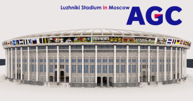 Luzhniki Stadium in Moscow by AGC