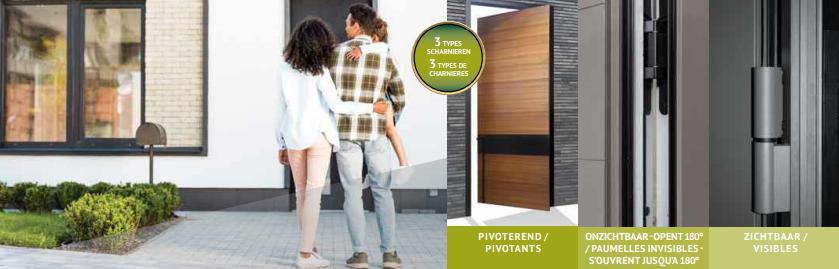 verdekliggende deurscharnieren
