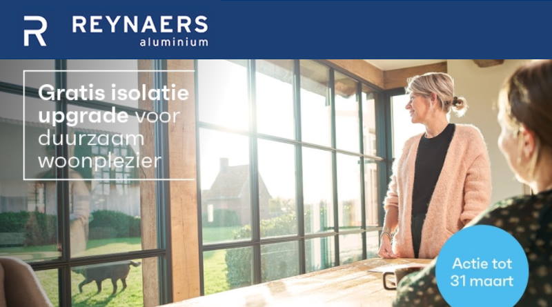 Isolatie upgrade Reynaers