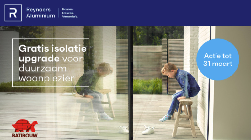 Reynaers isolatie update actiedagen maart 2022