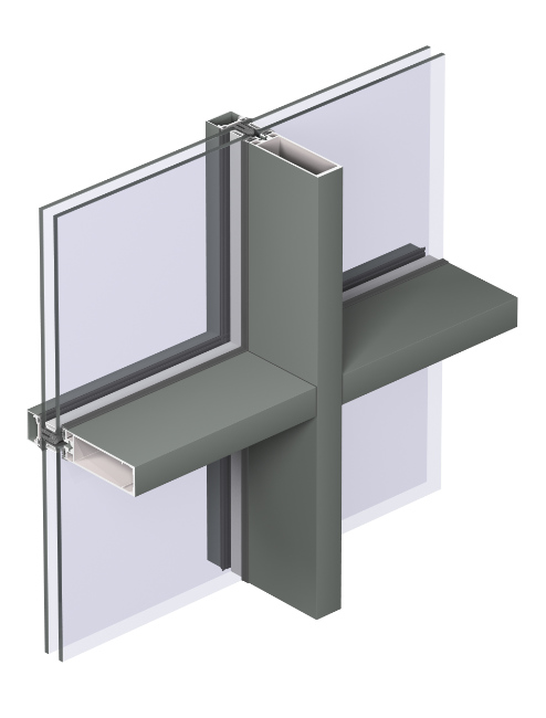 SlimWall 35 gevelprofielen